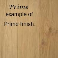 Example of prime grade hardwood