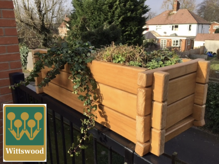 Bespoke and Upcycled - Our Hardwood Planters Have it All!!