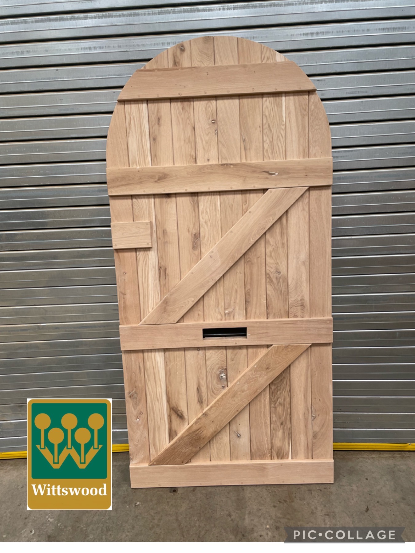curved gate extra ledge doors