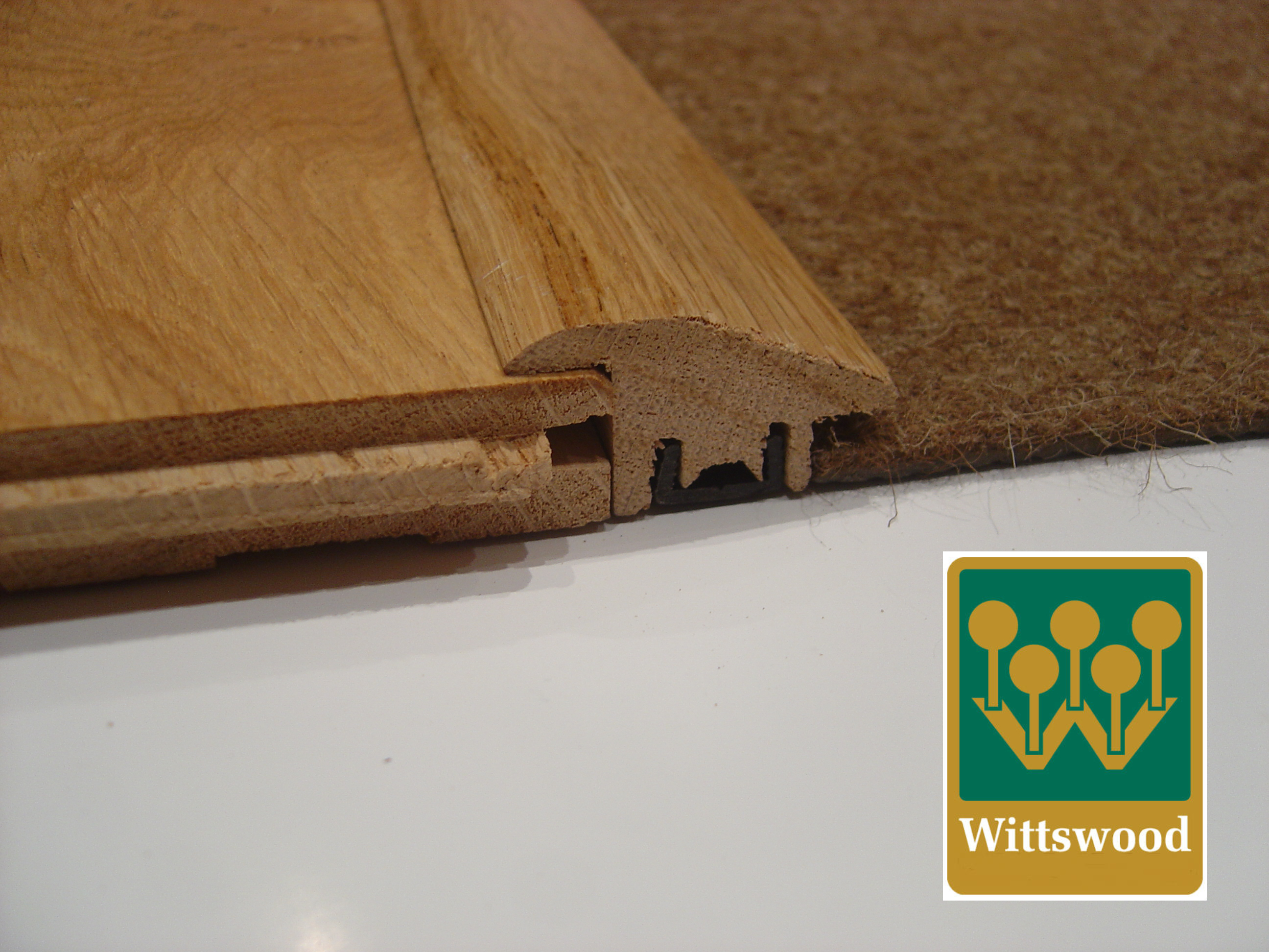 Hardwood Wood-Carpet Section