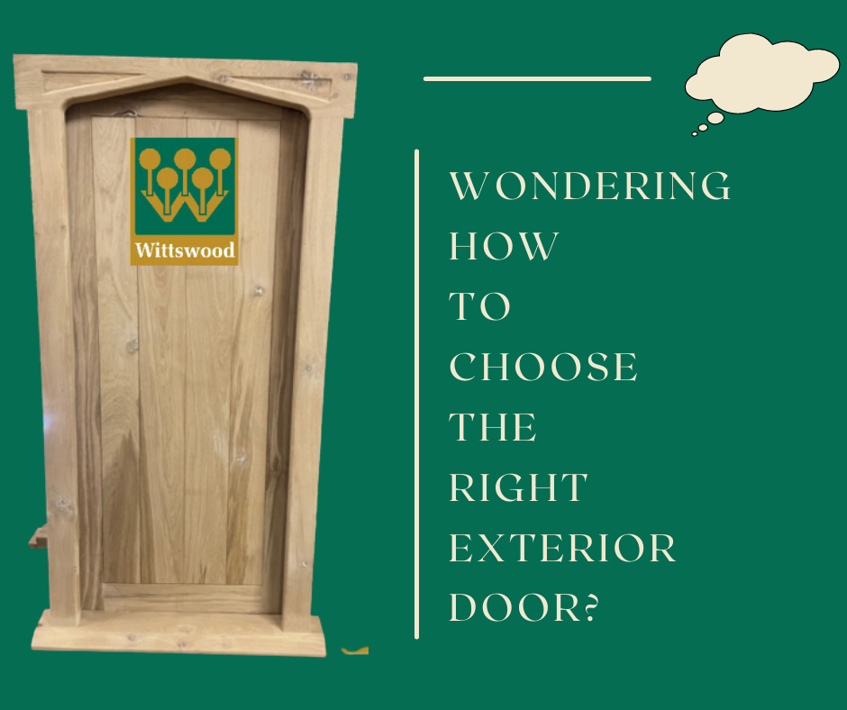 Witswood Exterior wood door
